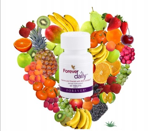 Suplement diety Forever Daily witamimy i minerały Forever Living Product Suplement diety Forever Daily witamimy i minerały Forever Living Product